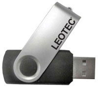 Leotec memoria Flash USB (goma+aluminio) 4 GB (LEFDUSB24G)